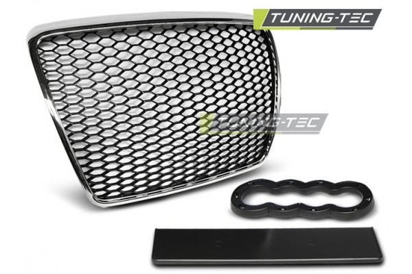 Решетка радиатора AUDI A6 4F (C6) 08-11 Chrome RS-STYLE